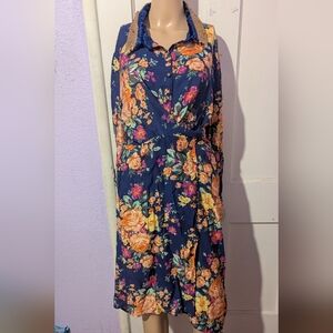 Aratta SirlonFloral Sleeveless Wrap Dress